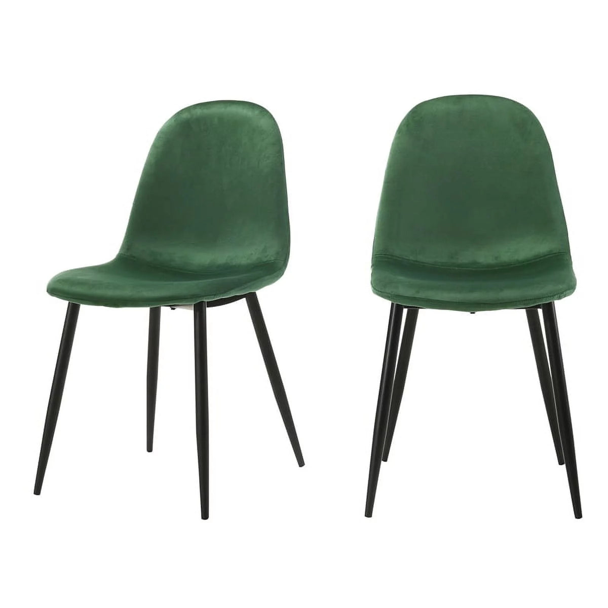 Emerald Velvet Side Chair L77948