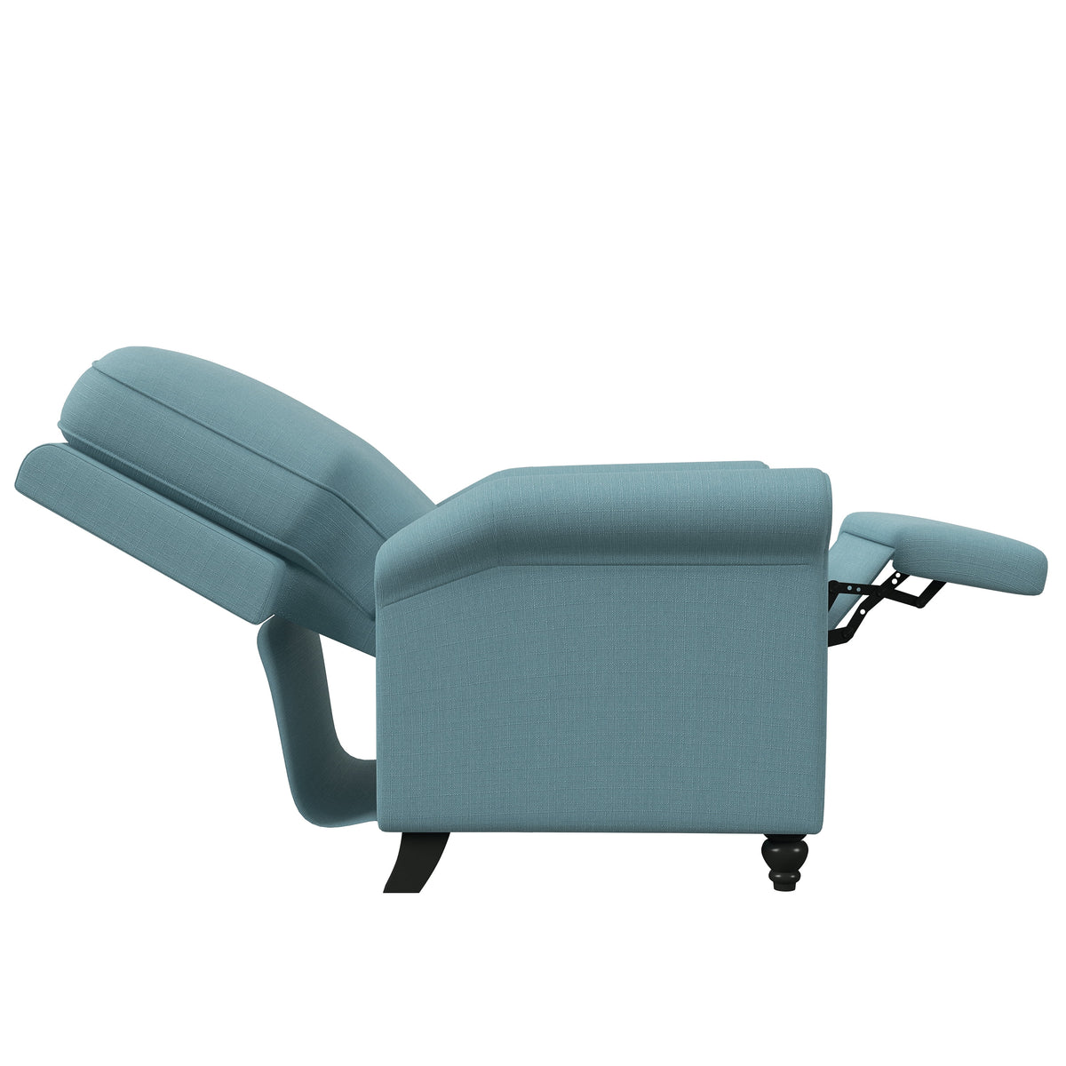 Sky Blue Push Back Recliner Chair V195575