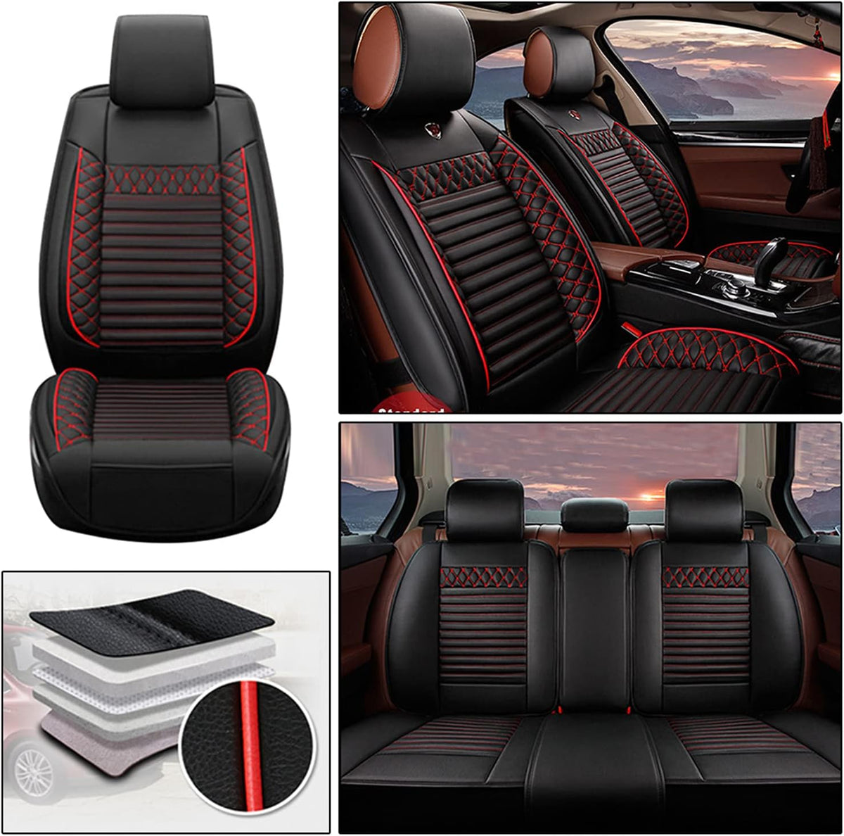 Blackwheel Car Seat Covers J43301