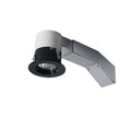 2 inch Round 8W 3000K Dimmable Triac 40 Degree 1/2 inch Trim Black Ring P1888