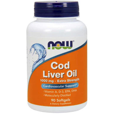 Cod Liver Oil 1000mg 90 Capsules T1407