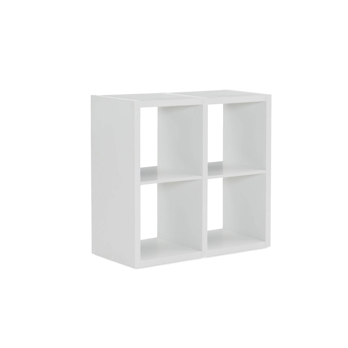 White Four Cube Storage Cabinet V28929