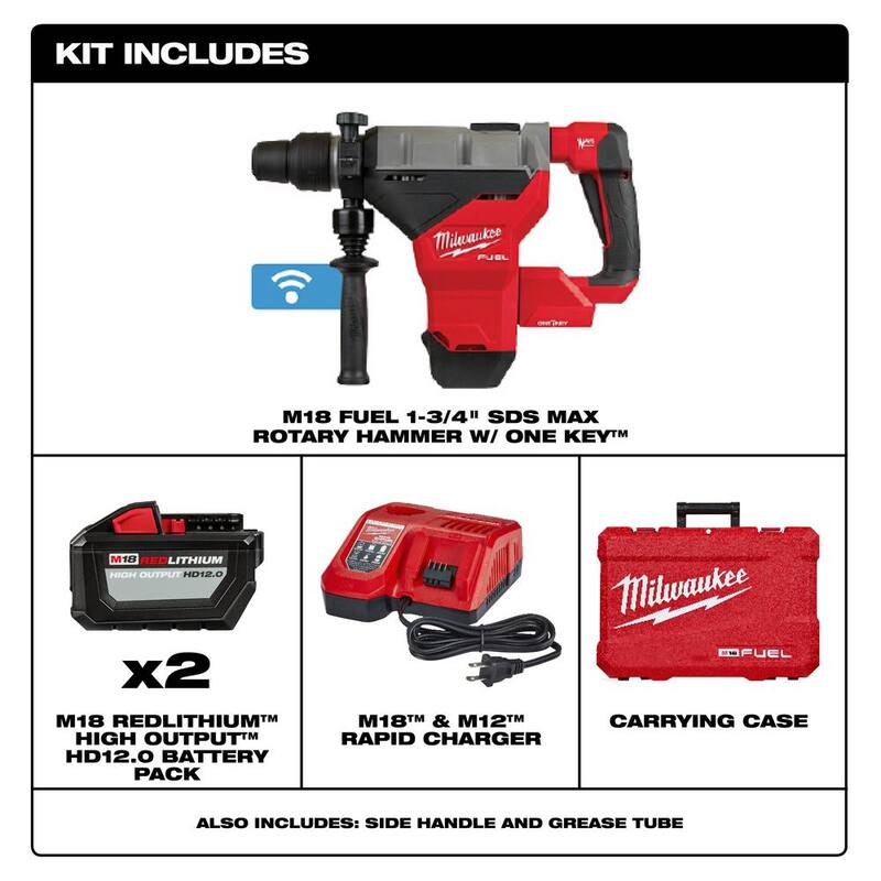 18V Lithium-Ion Brushless Cordless SDS-MAX Rotary Hammer V83319