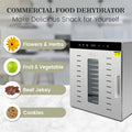 12 Trays Stainless Steel Dehydrator D834