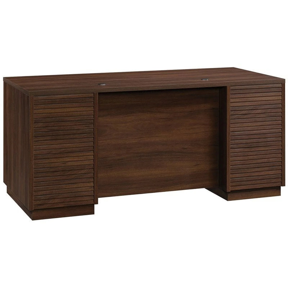 3-Piece Executive Desk & Hutch & Office Credenza Set B303546