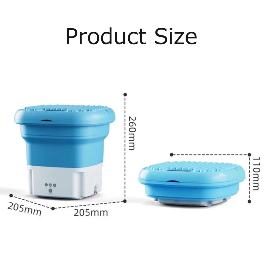 Portable Automatic Ultrasonic Mini Washing Machine D23855