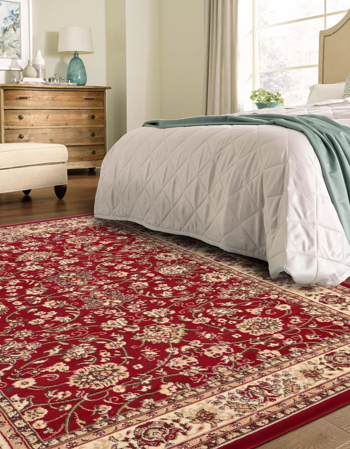 Burgundy 8' x 10' Medium Rug S82946