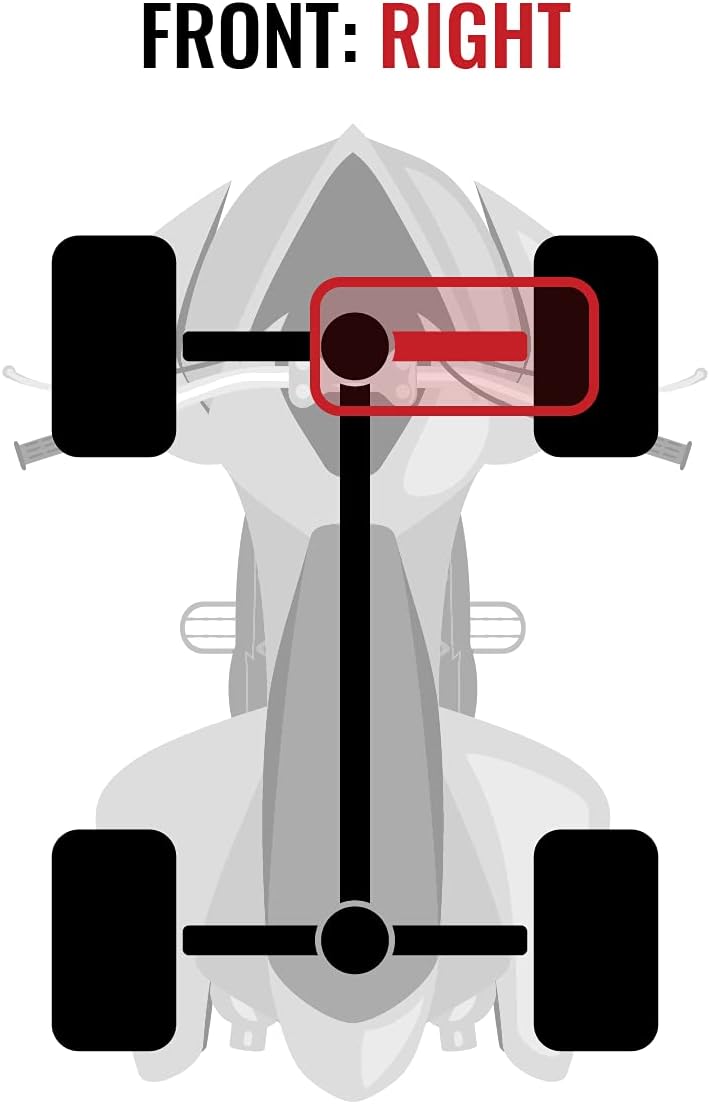 Front Right Axle for Can-Am Maverick MAX 1000 4X4 X214