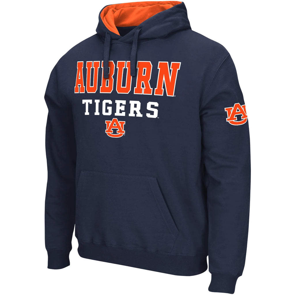 Navy Auburn Tigers Pullover Hoodie S574151