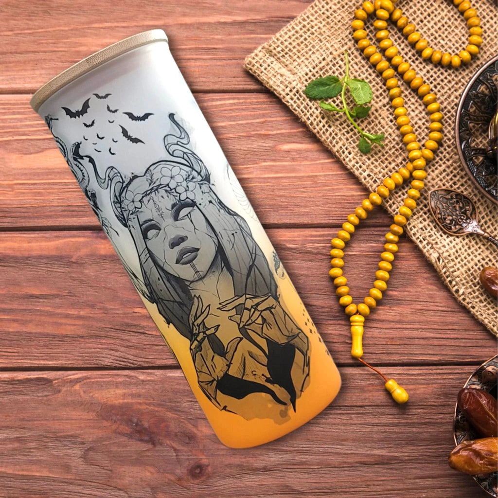 24 oz Beer Can Glass I2245