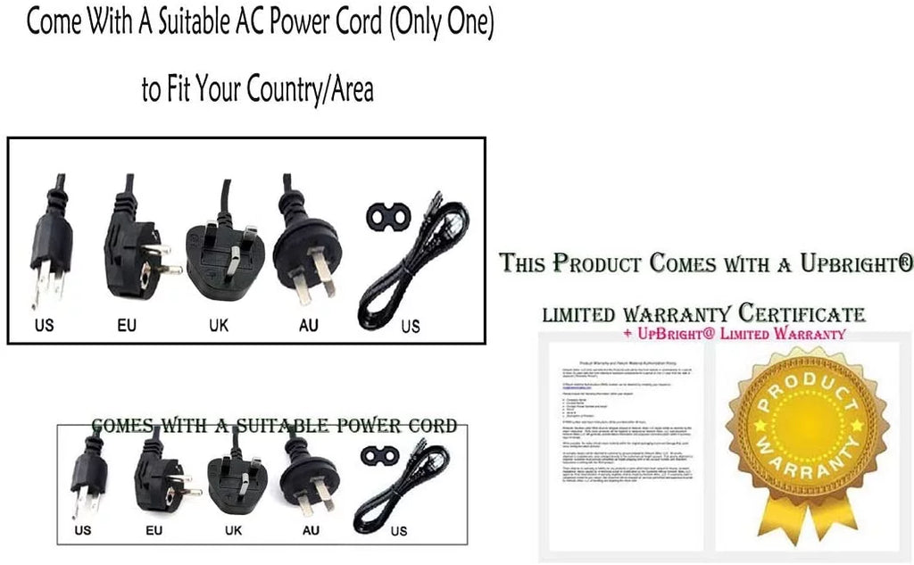 AC / DC Adapter Power Supply Cord Cable Charger F237686