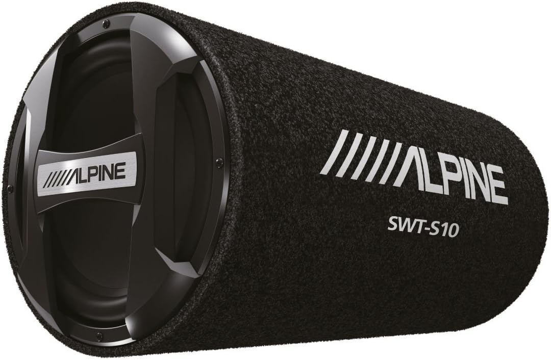 Mono Power Pack Amp with 10" Loaded Tube Subwoofer and Bass Knob S563