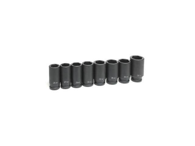 3/4x22 Drive 8 Piece Deep Metric Set O66173