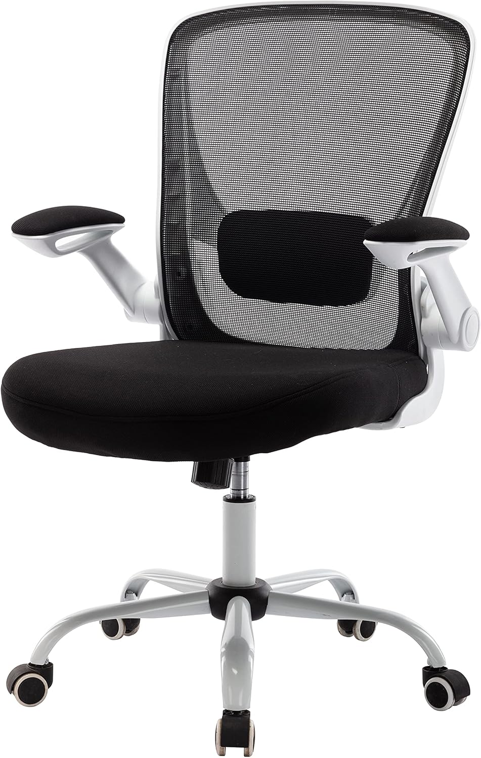 Black Ergonomic Padded Computer Desk Chair F4720
