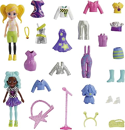 Travel Toy with 2 Dolls & 25 Accessories D64465