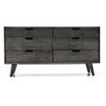 6-Drawer Mid-Century Wood Dresser V781