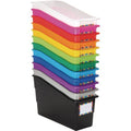 Rainbow Book and Binder Holders - 12-Pack Y42363