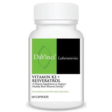 Vitamin K2 + Resveratrol 60 Capsules R532