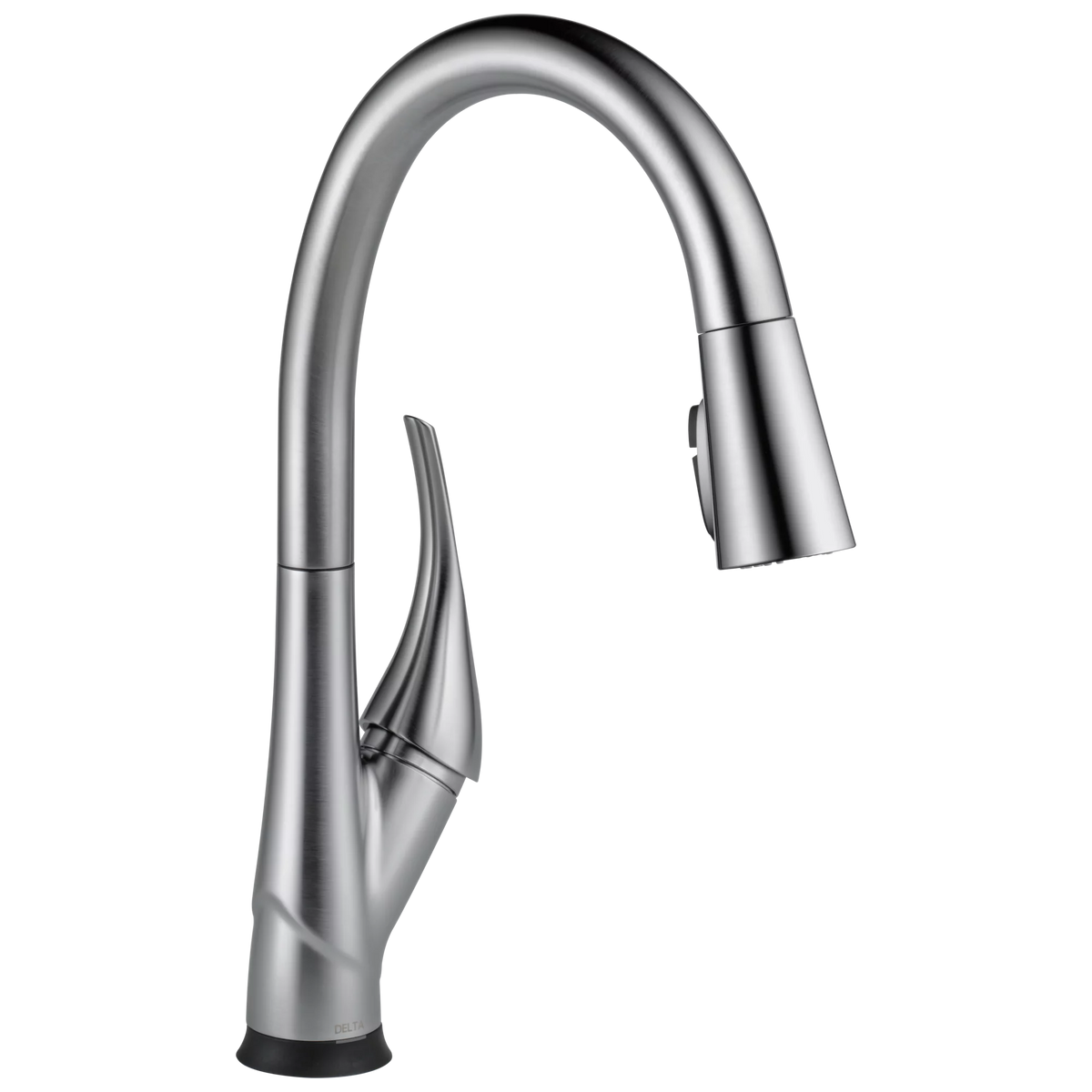 Single Handle Pull-Down Kitchen Faucet in Arctic Stainless U403253