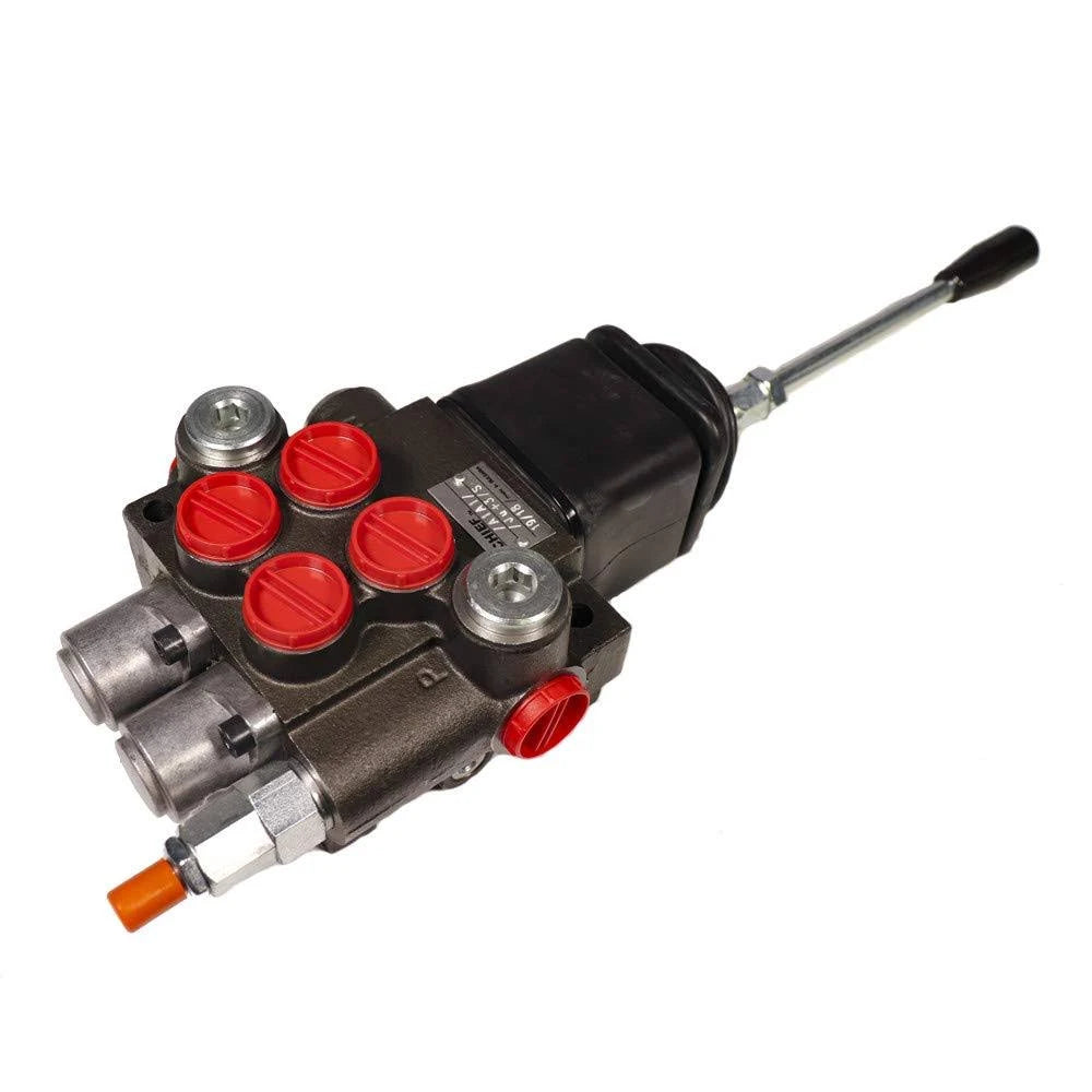 Directional Control Valve with Joystick, 10 GPM, SAE 10 Ports, 2 Spool, 3625 psi R971