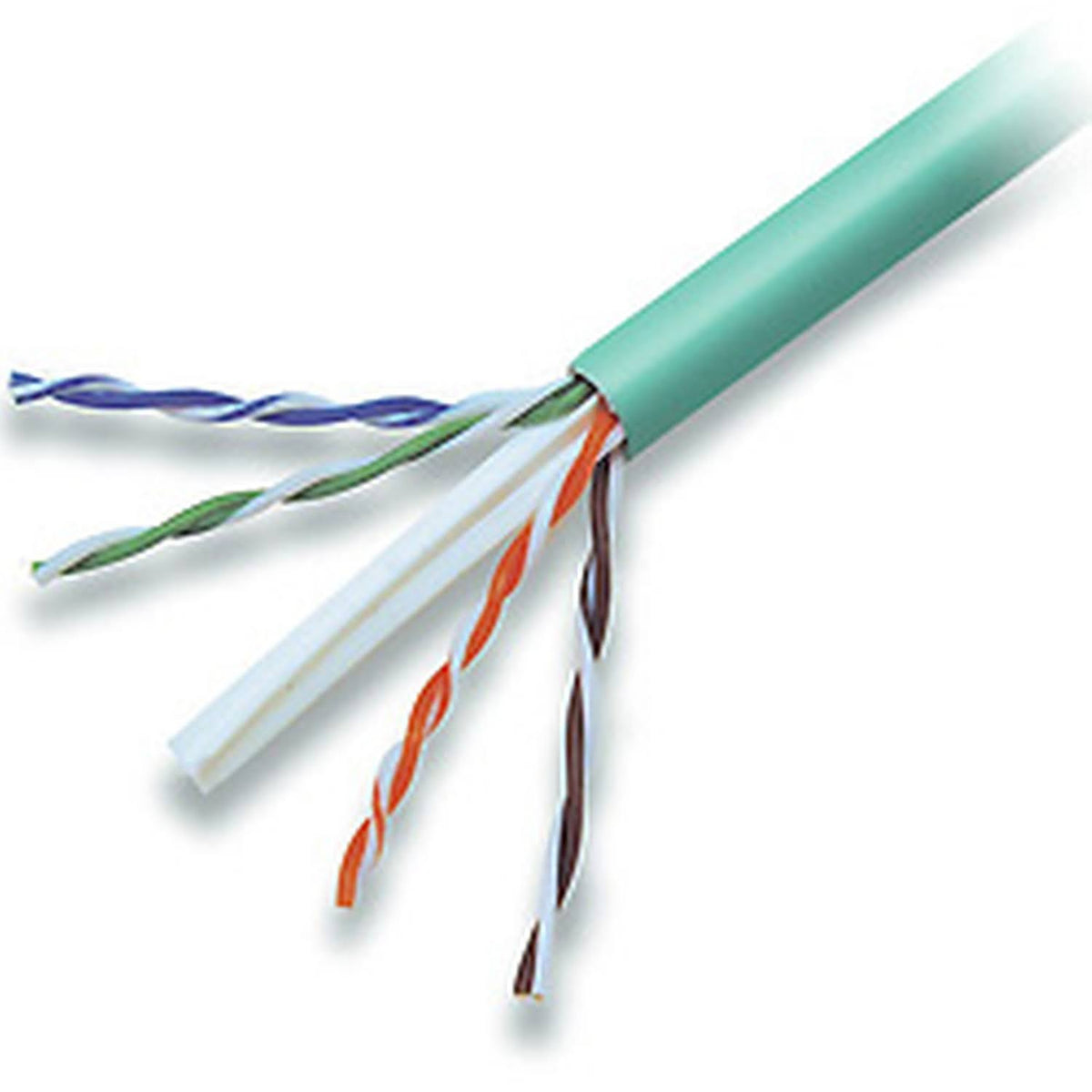 Green Cat6 Patch Cable 1000ft B7234