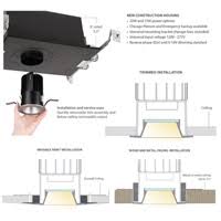 Round Shallow Regressed Downlight Trim S171