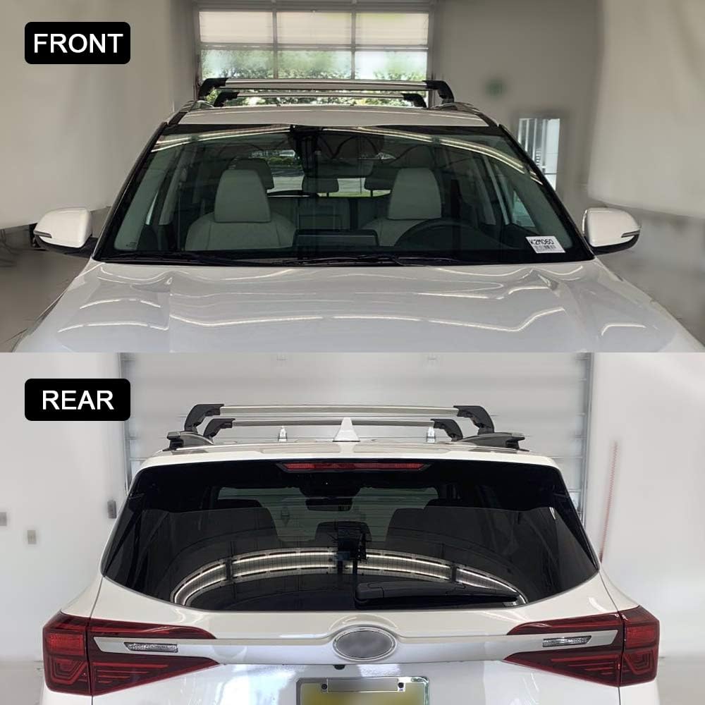 Lockable Roof Rack Cross Bars for Kia Seltos 2021 2022 Y4800