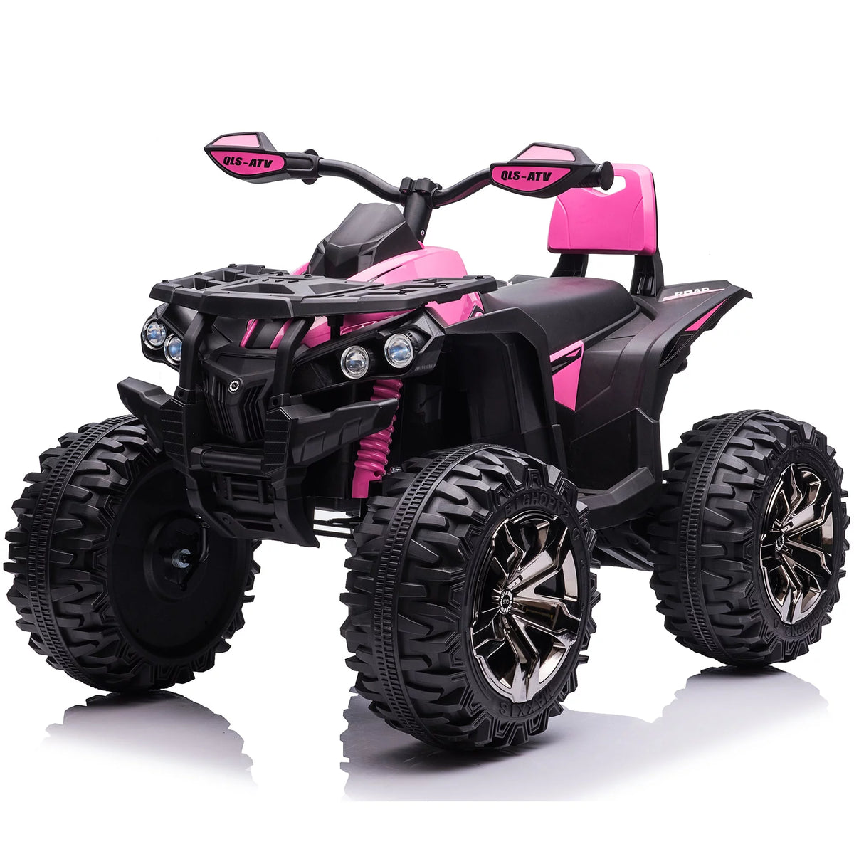 Black 24 Volt 2 Seater 4-Wheeler Quad R5357