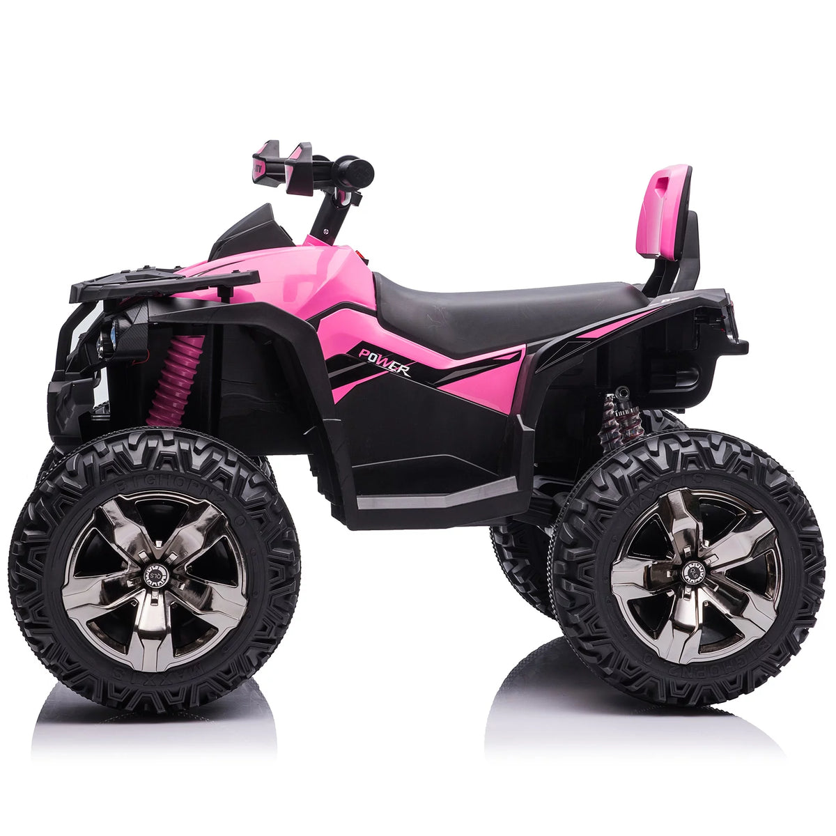 Black 24 Volt 2 Seater 4-Wheeler Quad R5357