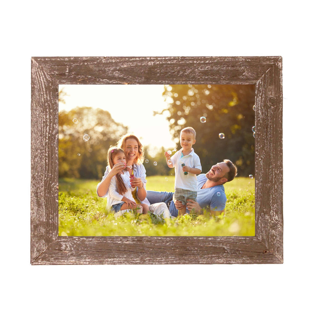 Rustic Farmhouse Espresso Wood Frame S3711