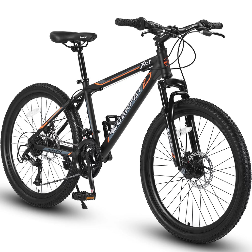 24 inch Kids Mountain Bike with Disc Brakes 21 Speed A387870