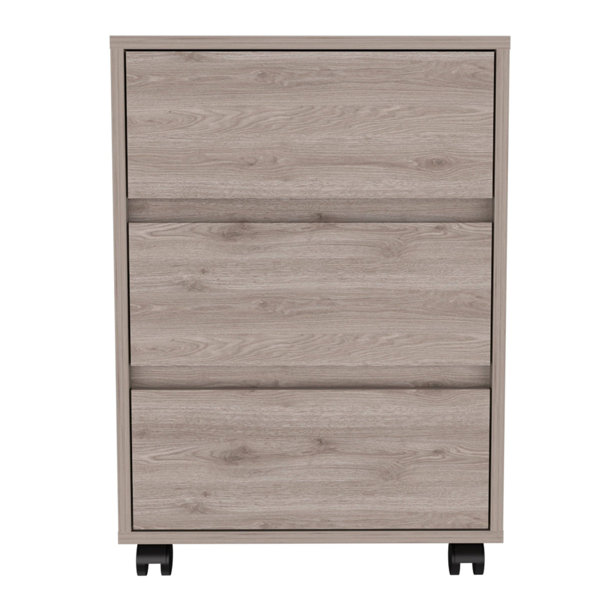 Black 3 Drawer Filing Cabinet N59611
