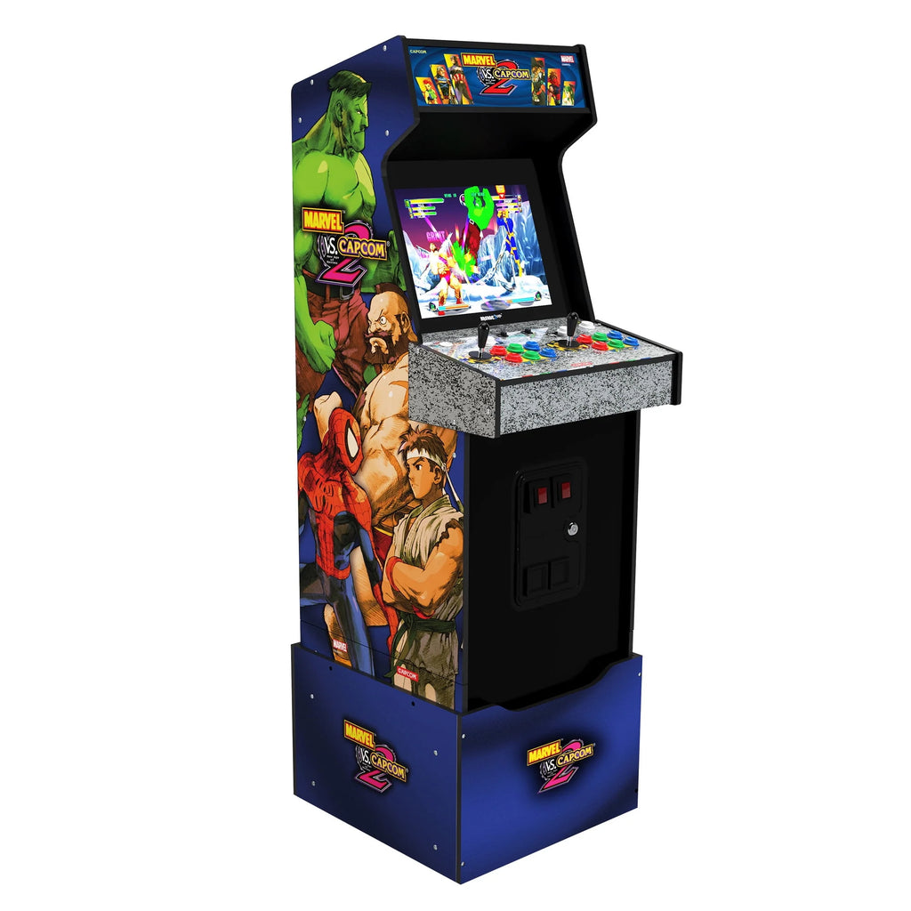 Arcade with Lit Marquee and Riser N34342