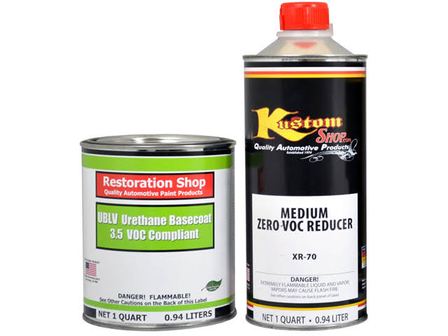 Quart Kit Low VOC Urethane Basecoat Car Auto Paint Kit H849039