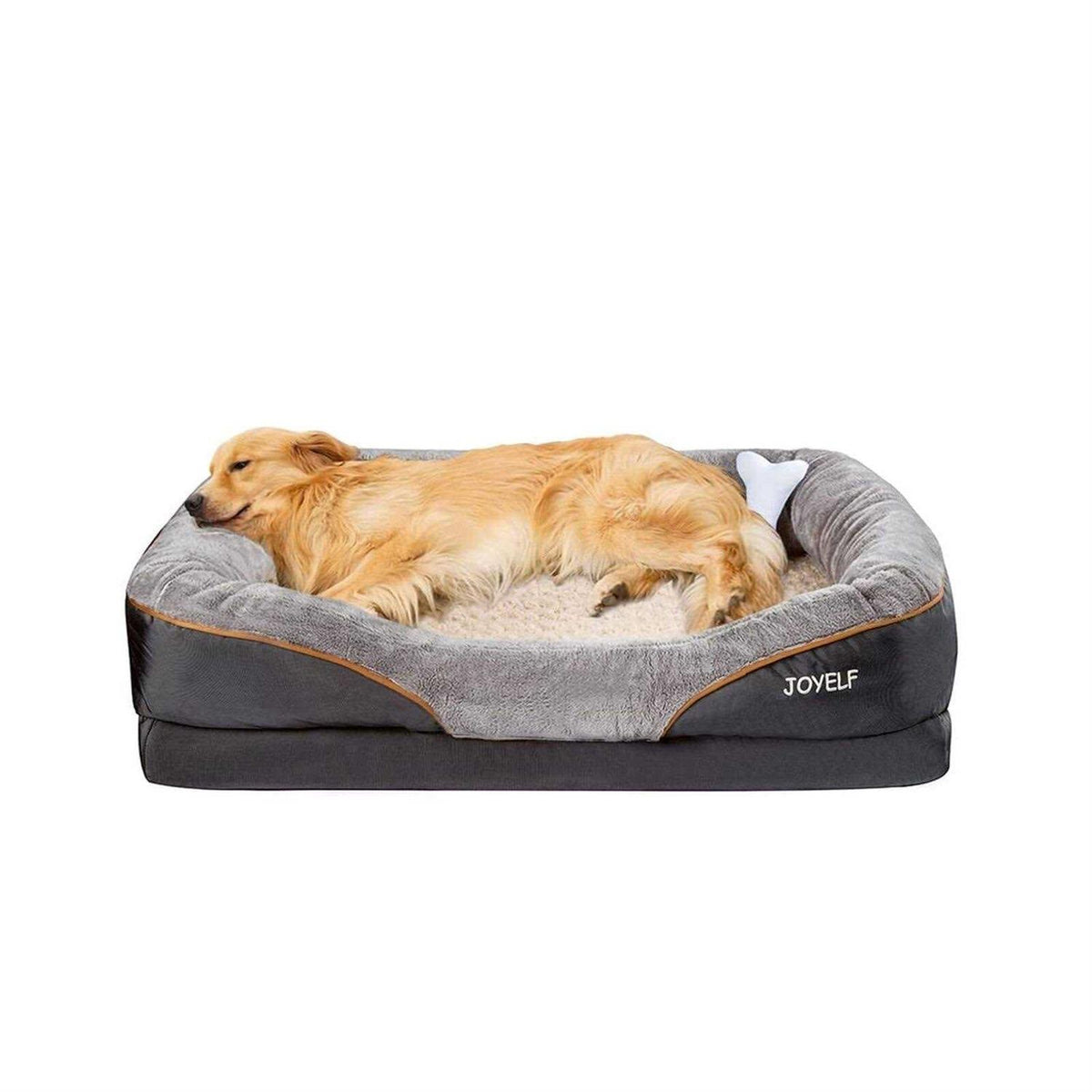 Large Memory Foam Orthopedic Dog Bed with Washable Cover H9413