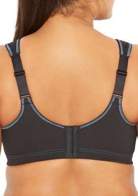 Black High Impact Cami Wire Sports Bra Q71249