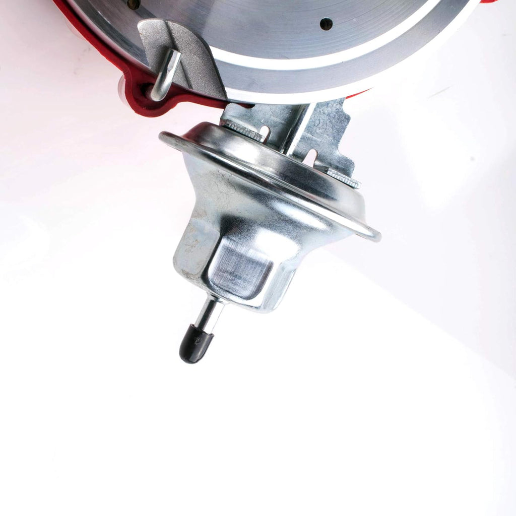 Ignition Distributor with Cap and Rotor Compatible with Chevy GM SBC BBC V8 65k Coil HEI Pack of 2 D21659