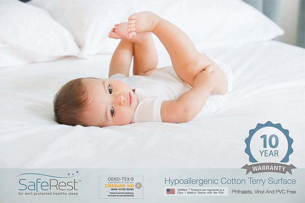 100% Waterproof Hypoallergenic Mattress Protector King L52679