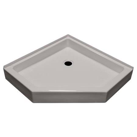 Beige Neo-Angle Shower Base M84354