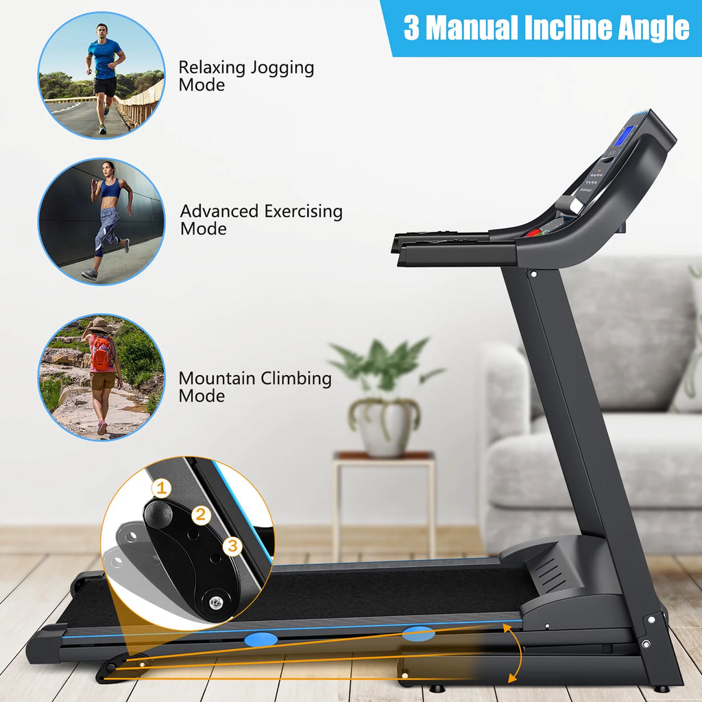 2.25HP Folding Electric Treadmill U4964