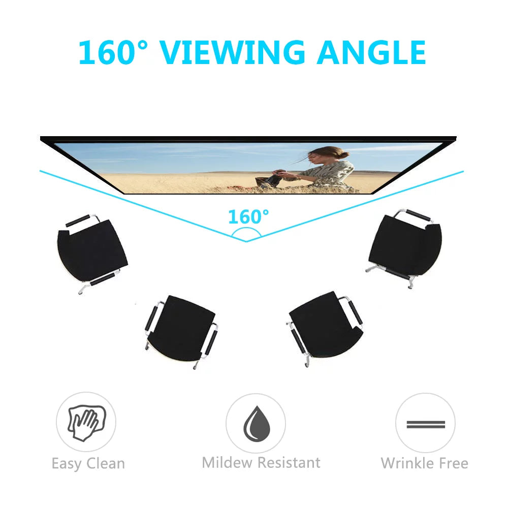 120in Fixed Frame 16:9 4K Projector Screen C869