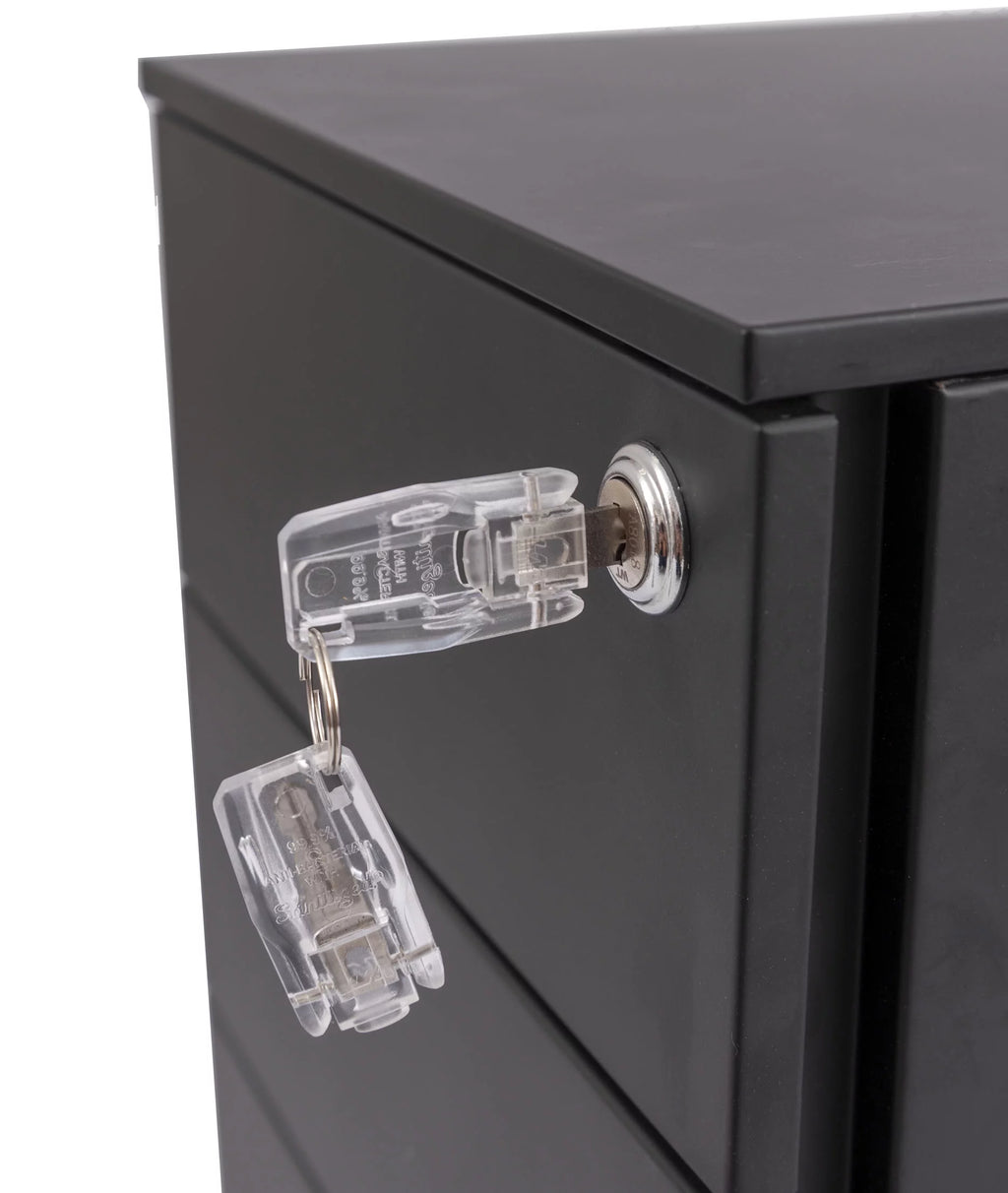 3 Drawer Lockable Rolling File Cabinet K6510
