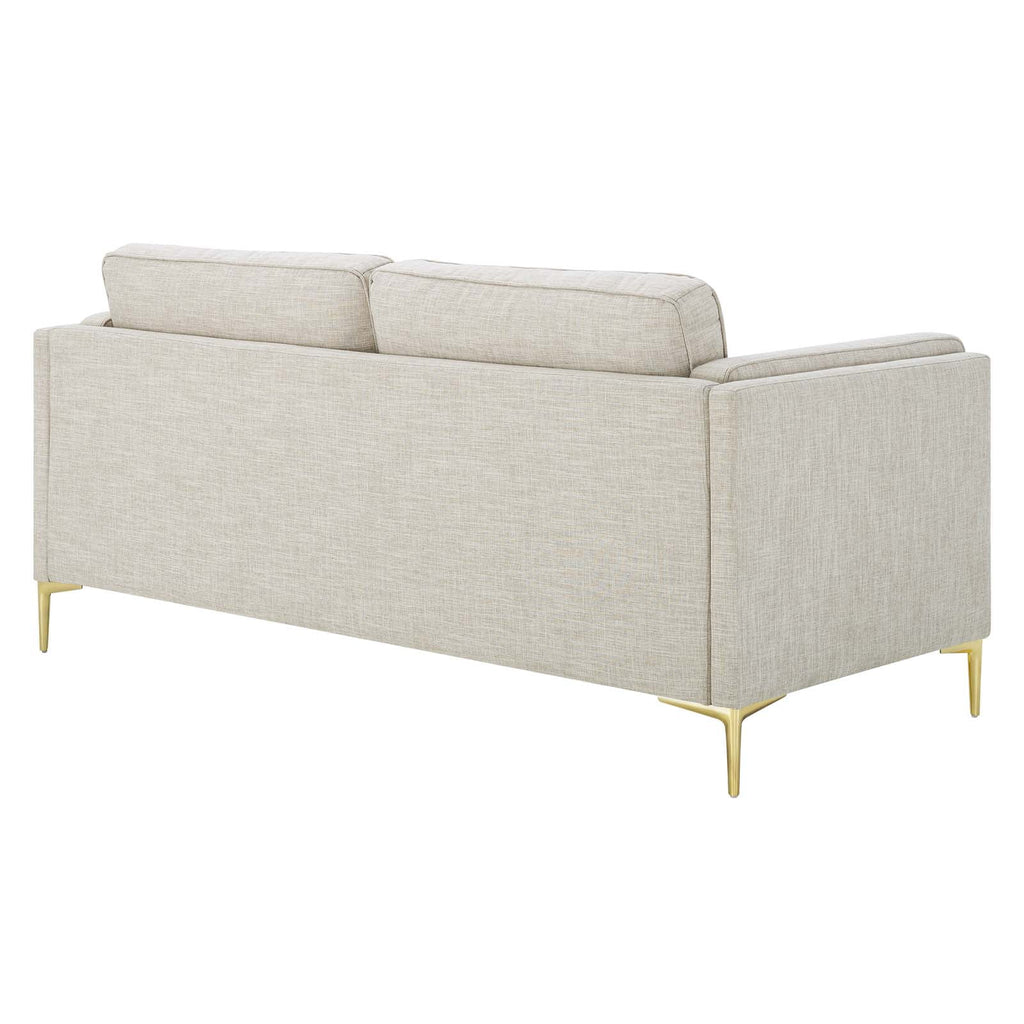 Beige Fabric Sofa E370