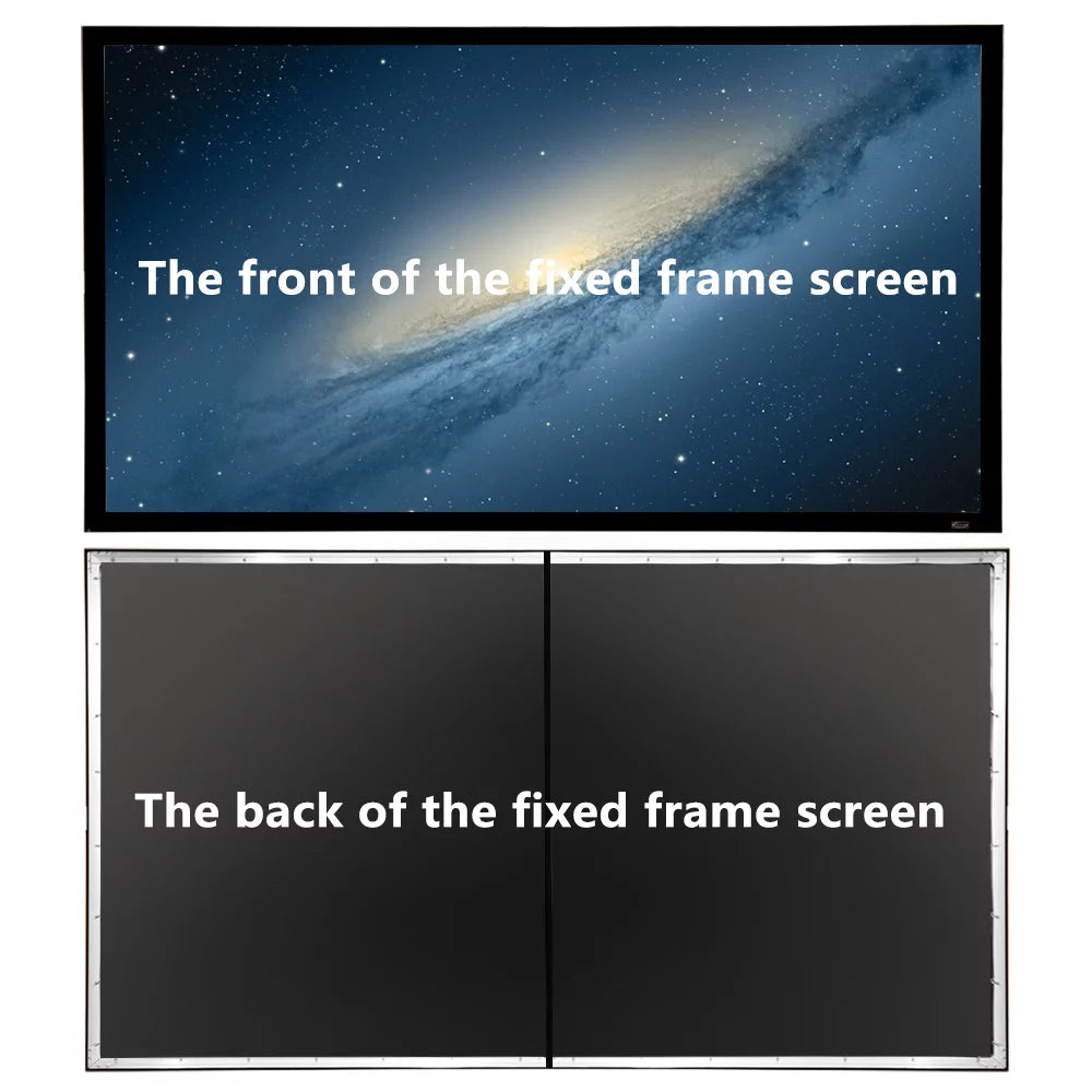 120in Fixed Frame 16:9 4K Projector Screen C869