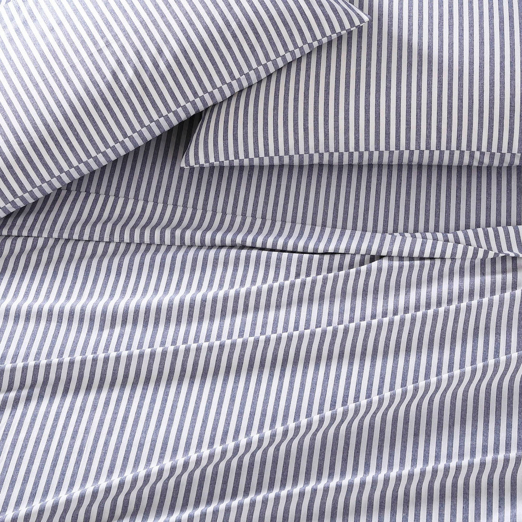 Beige King Percale Sheet Set E4664