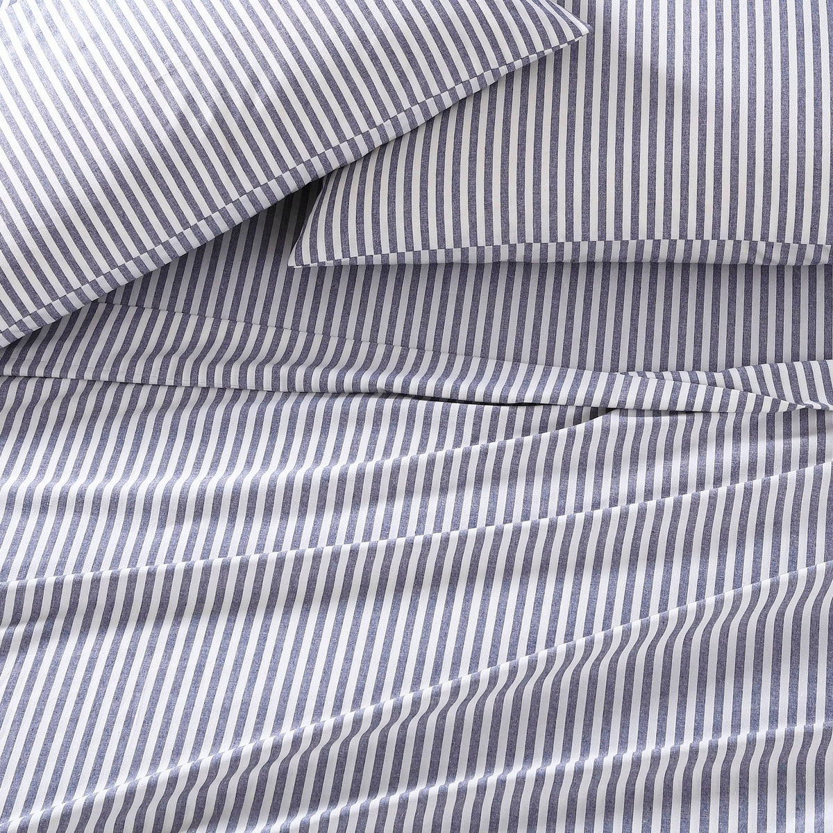 Beige King Percale Sheet Set E4664