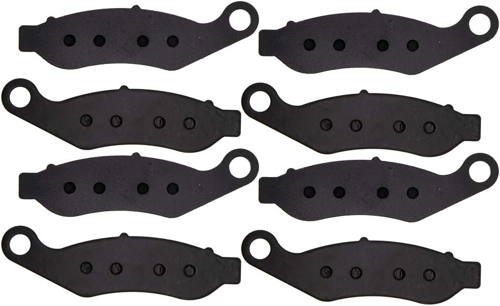 Front Semi-Metallic Brake Pad Set 4 Pack G470