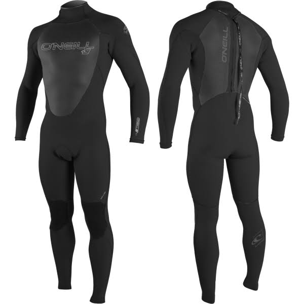 Black 4/3mm Back Zip Wetsuit I539062