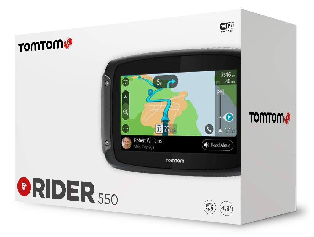 Motorcycle GPS Navigator with 4.3" Widescreen Display F78044