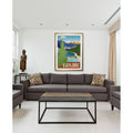 Framed Giclee Print D448